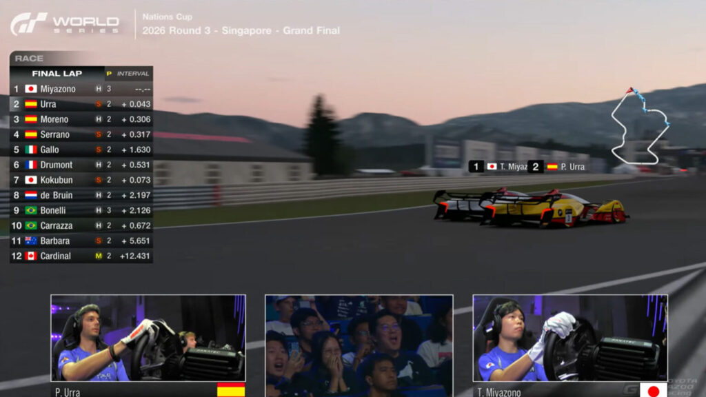 GTWS 2026 Singapore Nations Cup: Miyazono Wins Fraught Final